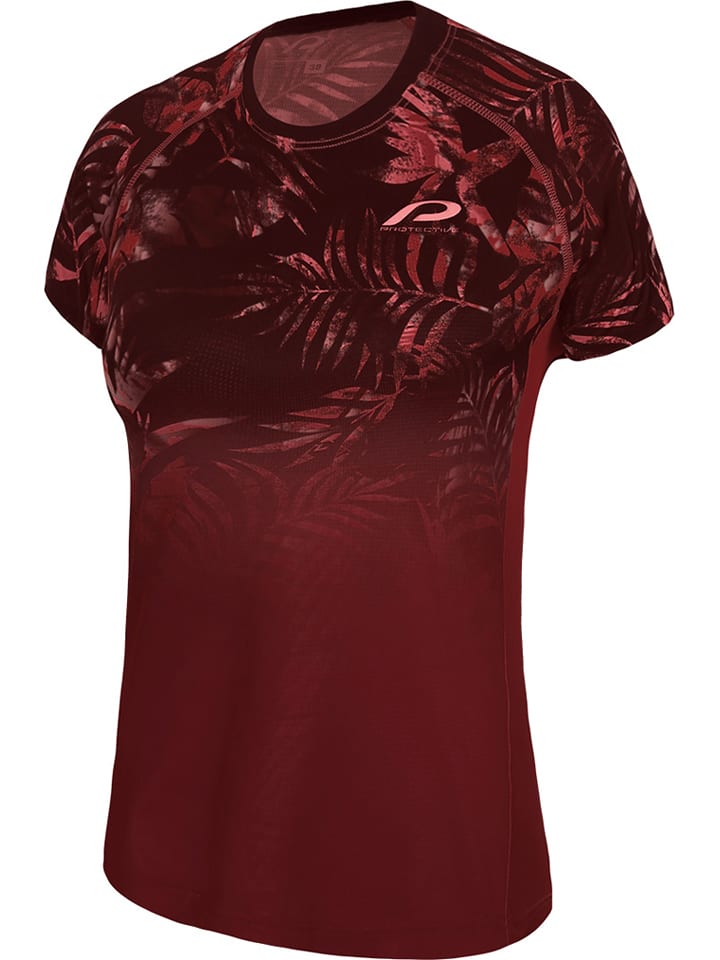 Protective Koszulka kolarska "Greenthumb" w kolorze bordowym rozmiar: 48