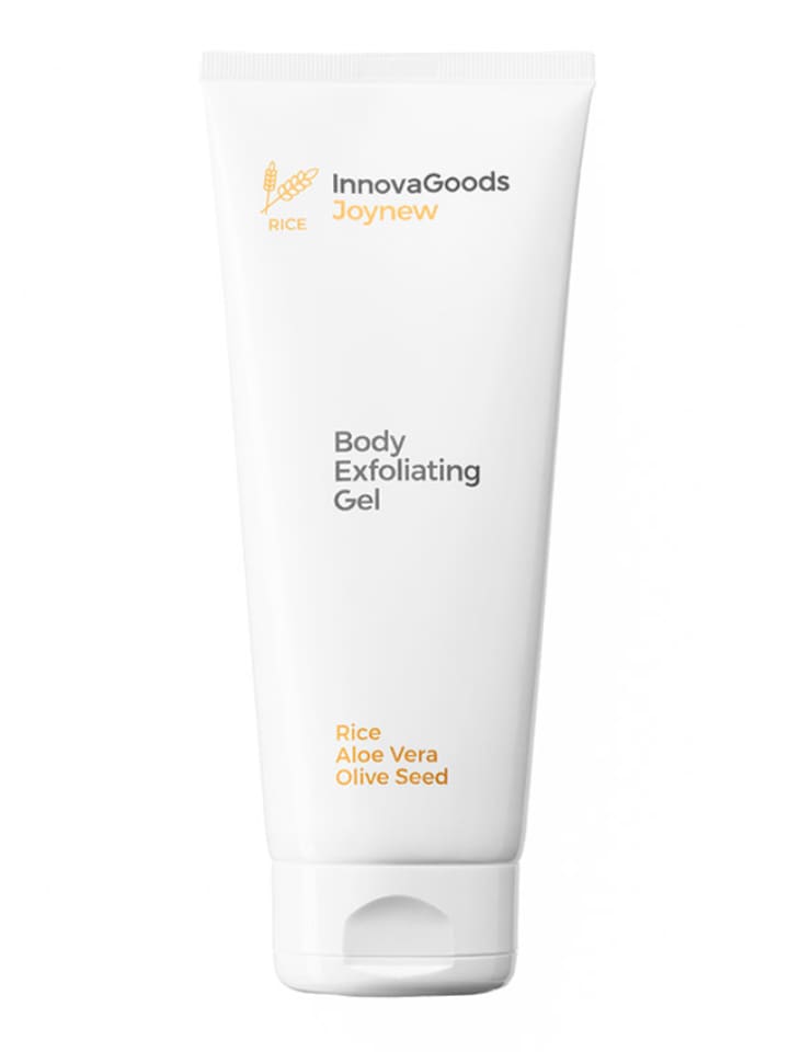 InnovaGoods Żelowy peeling do ciała "Joynew Rice" - 200 ml rozmiar: onesize