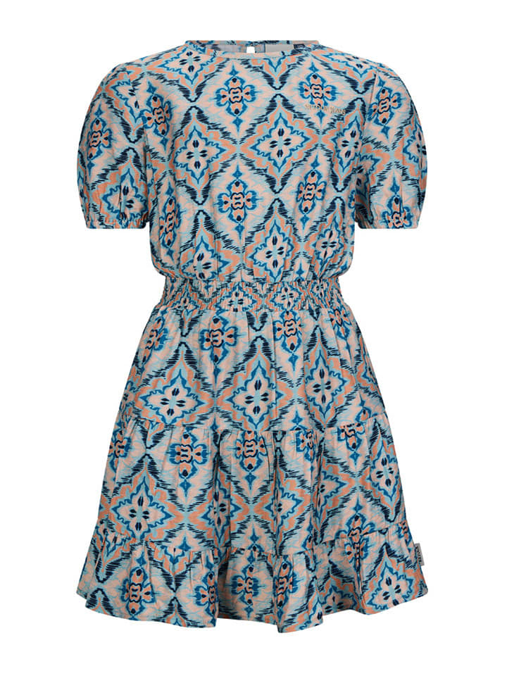 Retour Sukienka "Vicky" w kolorze niebiesko-jasnoróżowym rozmiar: 158/164