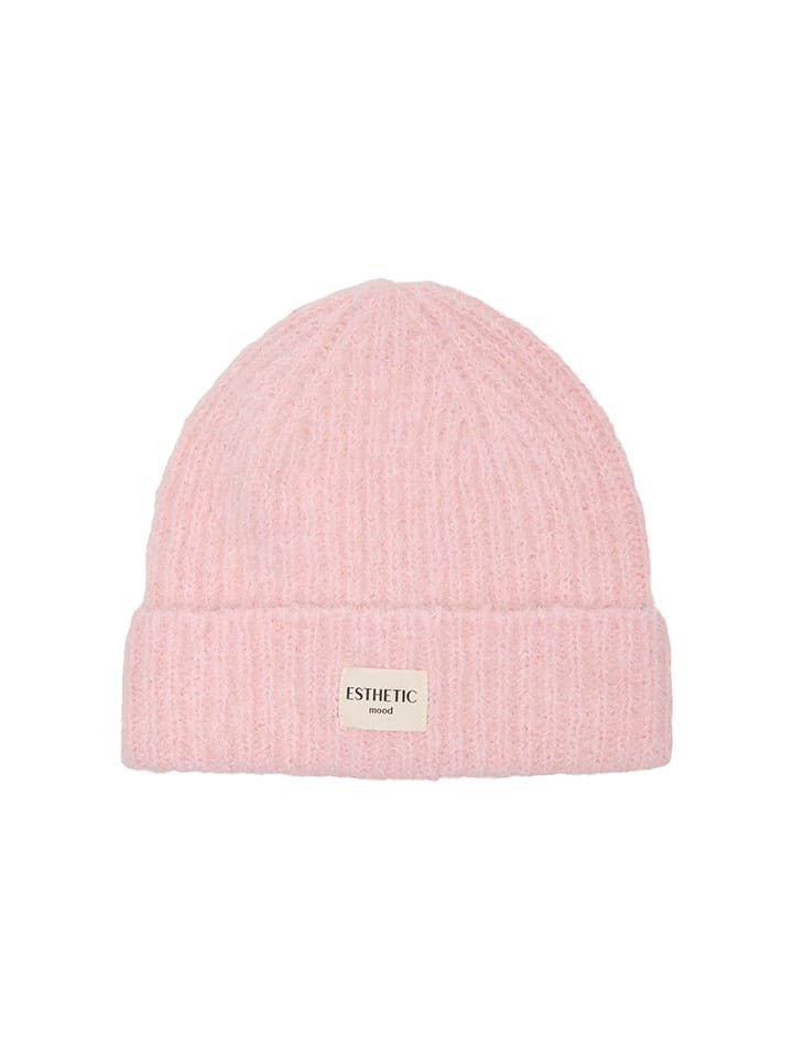 ONLY Czapka beanie w kolorze jasnoróżowym rozmiar: onesize