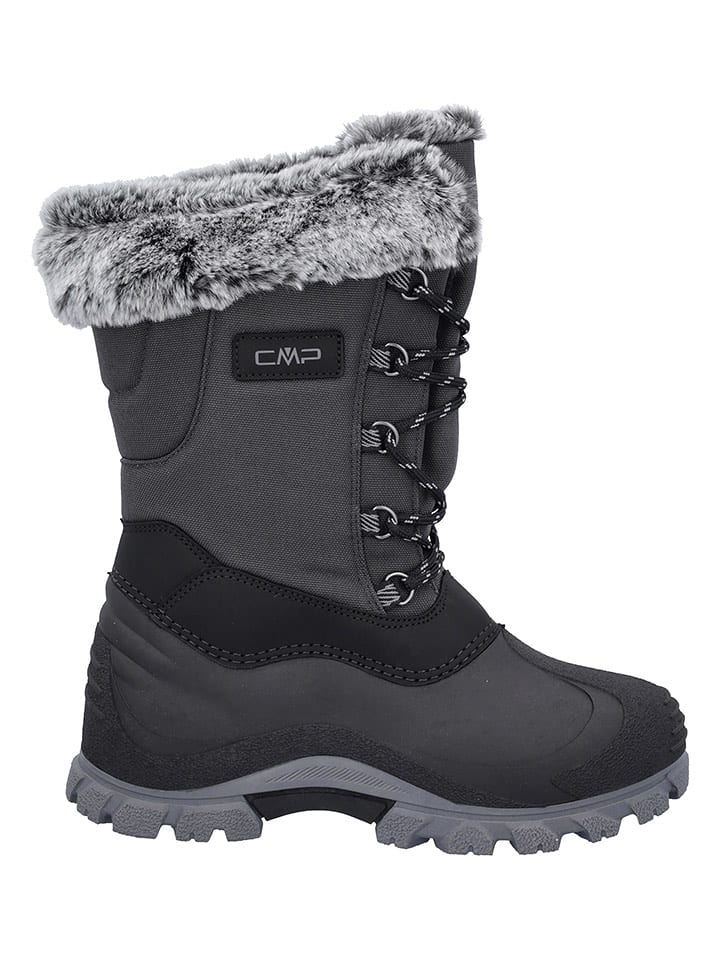 cmp Kozaki zimowe "Magdalena" w kolorze antracytowym rozmiar: 33