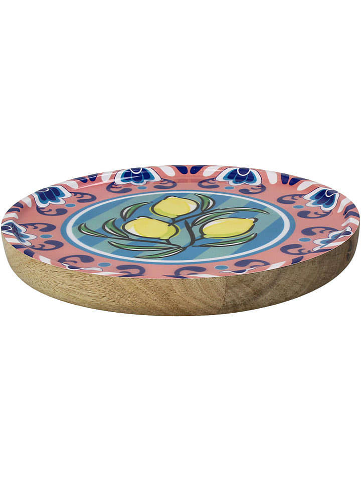 Kersten Talerz płaski "Lemon" ze wzorem - Ø 25 cm rozmiar: onesize