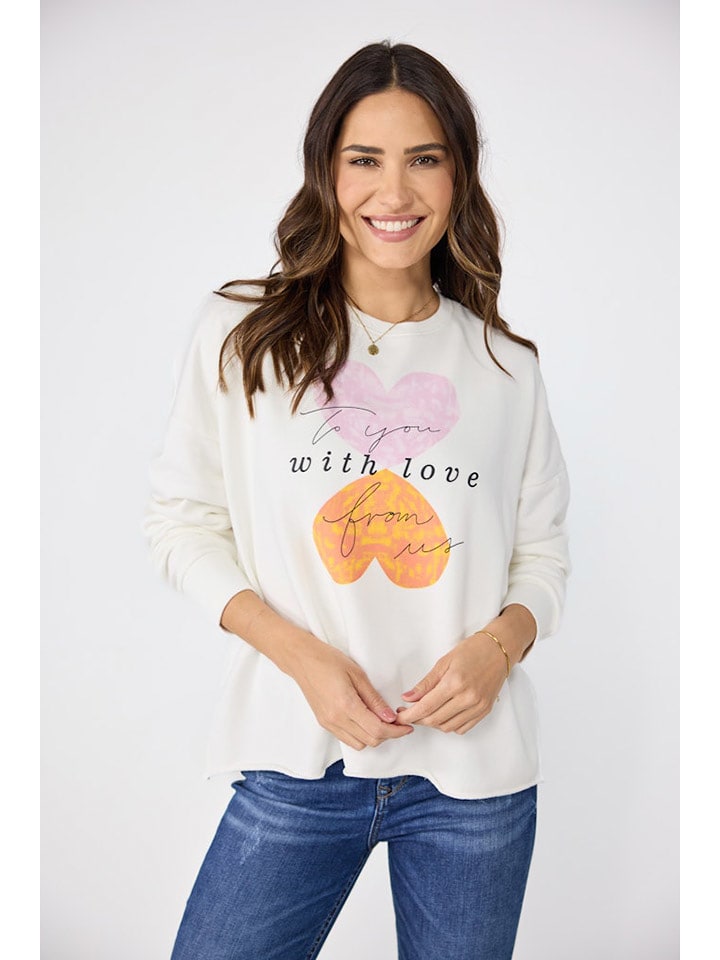 LIEBLINGSSTÜCK Bluza "Cyrene" w kolorze białym rozmiar: 3XL