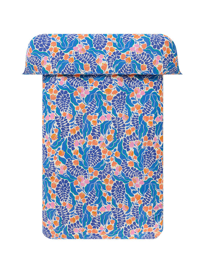 Jotex Poszwa "Florian" w kolorze niebieskim na kołdrę rozmiar: 140x200 cm