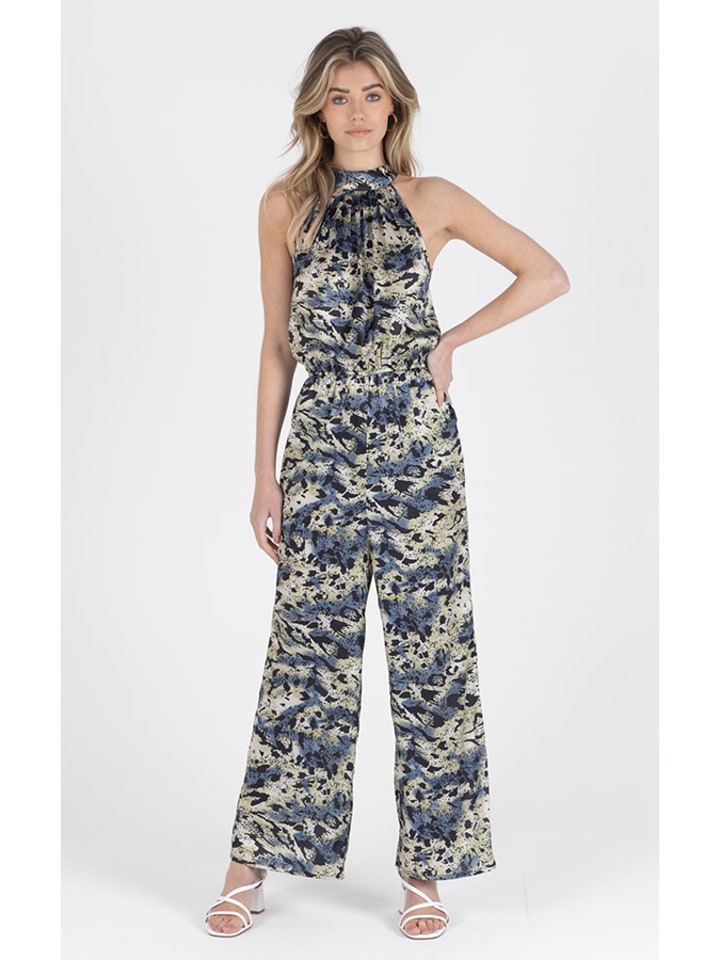 Zibi London Kombinezon w kolorze zielono-niebieskim ze wzorem rozmiar: L