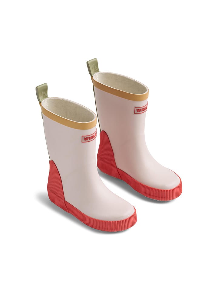Wheat Kalosze "Welly" w kolorze jasnoróżowo-czerwonym rozmiar: 25