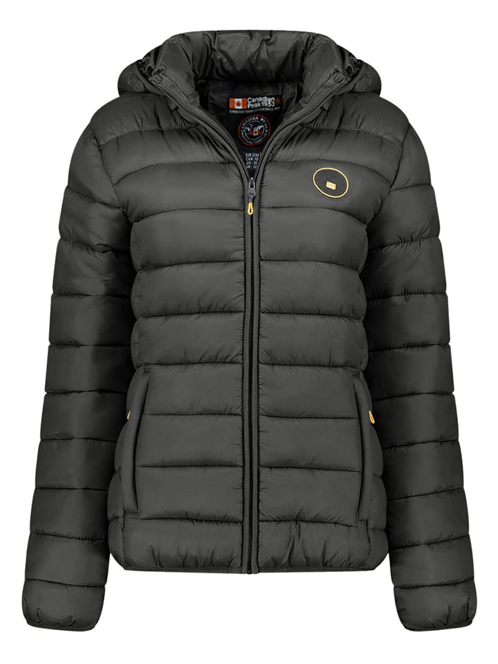 Canadian Peak Kurtka pikowana "Atikamapeak" w kolorze antracytowym rozmiar: XL