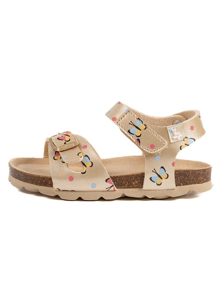 billowy Sandały "Rosso" w kolorze złotym rozmiar: 33