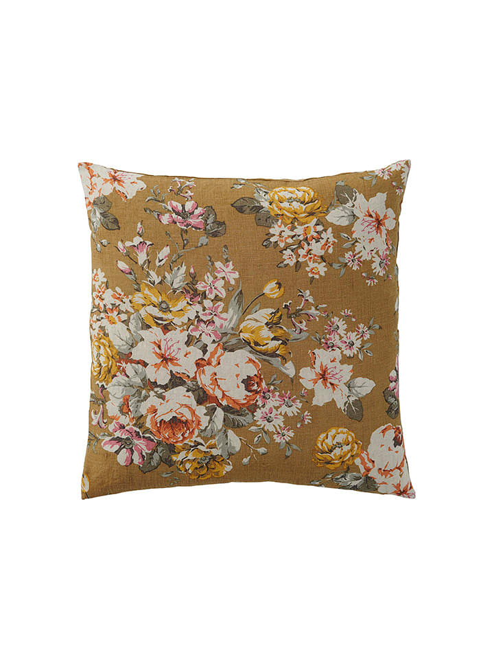 Ellos Home Poszewka "Candice" w kolorze khaki na poduszkę rozmiar: 50x50 cm