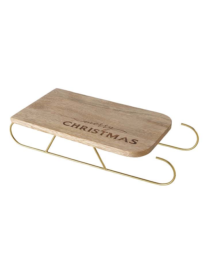 Boltze Deska "Maya" w kolorze jasnobrązowym do krojenia - 45,5 x 20 x 8,5 cm rozmiar: onesize