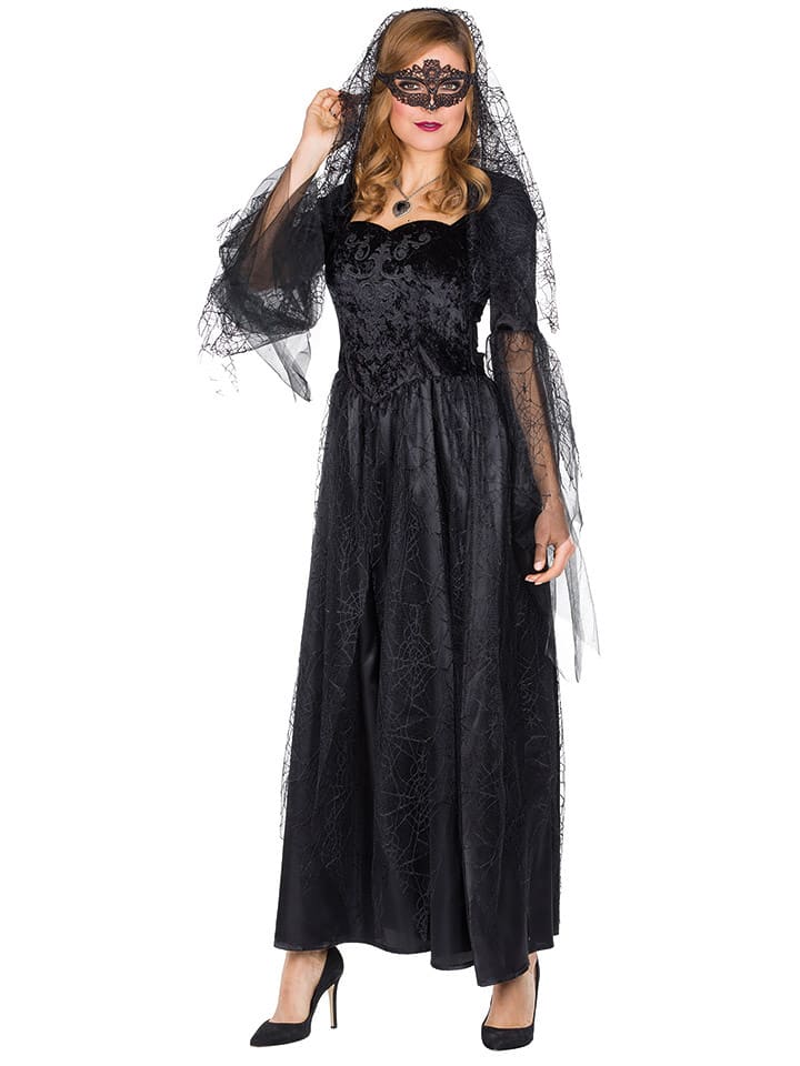 Party x People 2-częściowy kostium "Black Bride" w kolorze czarnym rozmiar: 40