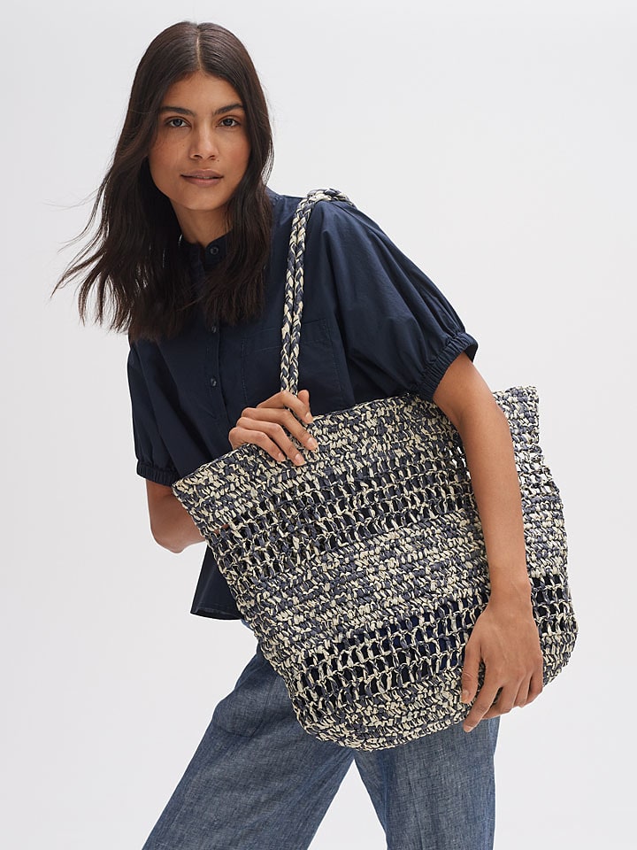 OPUS Torba plażowa w kolorze antracytowo-beżowym rozmiar: onesize