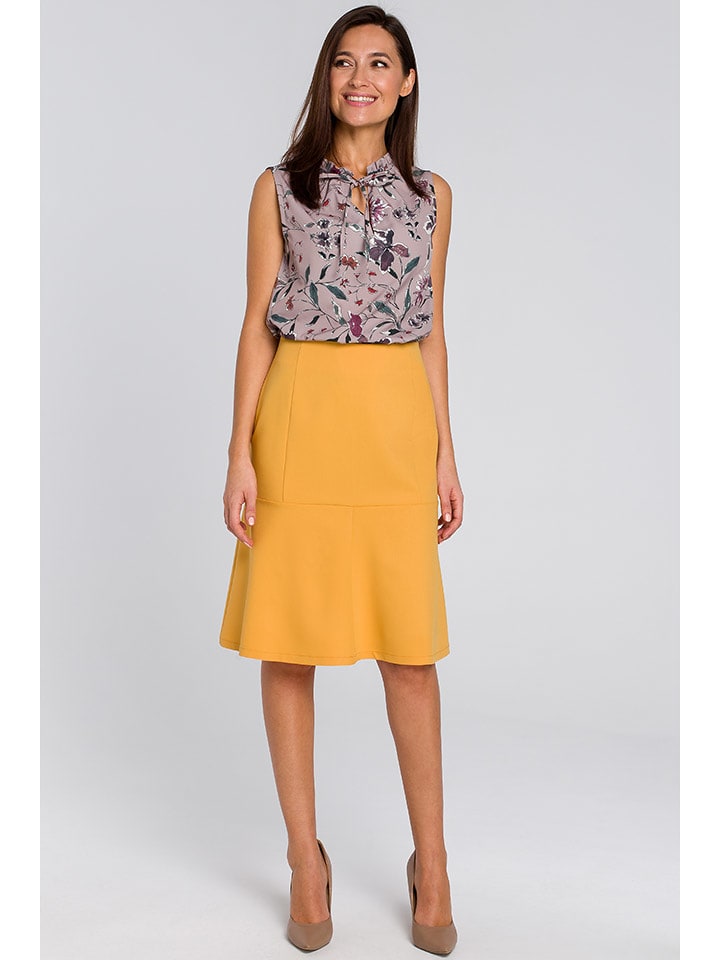 Stylove Spódnica w kolorze żółtym rozmiar: S