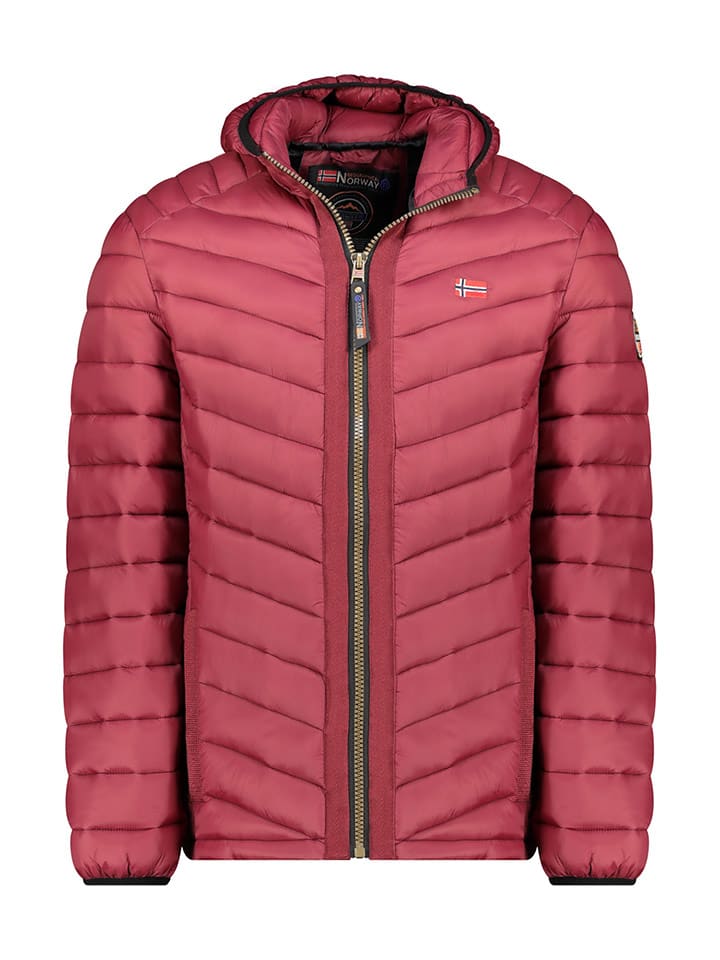 Geographical Norway Kurtka pikowana "Carliti" w kolorze bordowym rozmiar: XXL