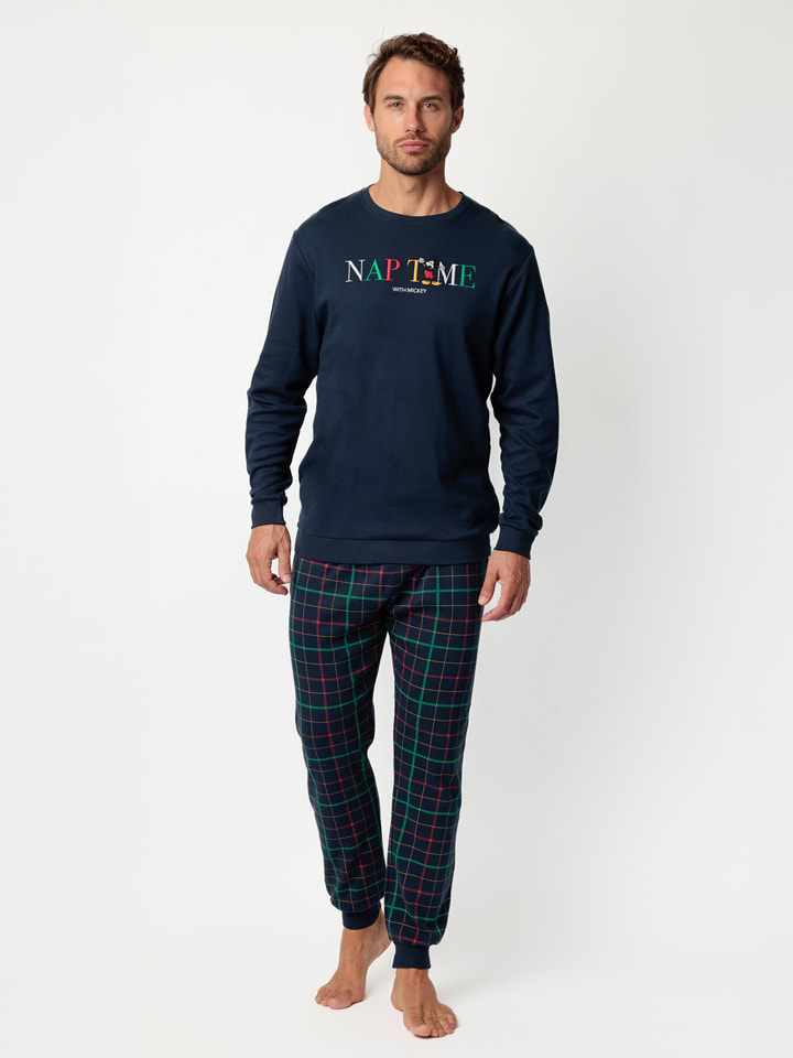 Disney Piżama "Disney" w kolorze granatowym rozmiar: L