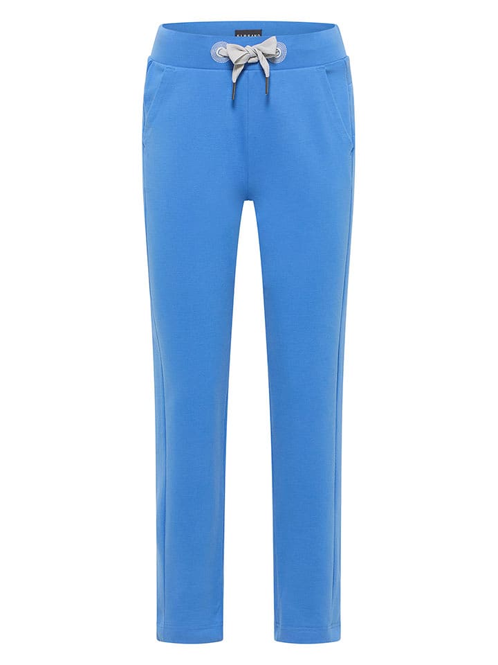 ELBSAND Spodnie dresowe "Brine" w kolorze niebieskim rozmiar: S