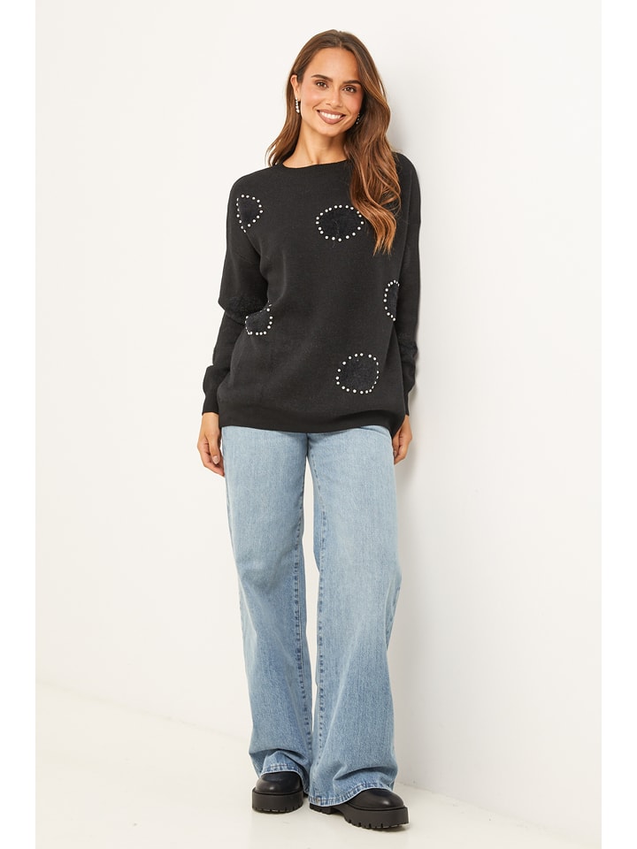 Soft Cashmere Sweter w kolorze czarnym rozmiar: 38/40