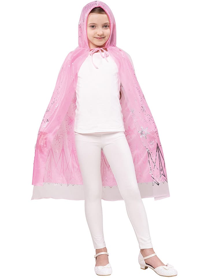 Party x People Peleryna księżniczki w kolorze jasnoróżowym rozmiar: onesize