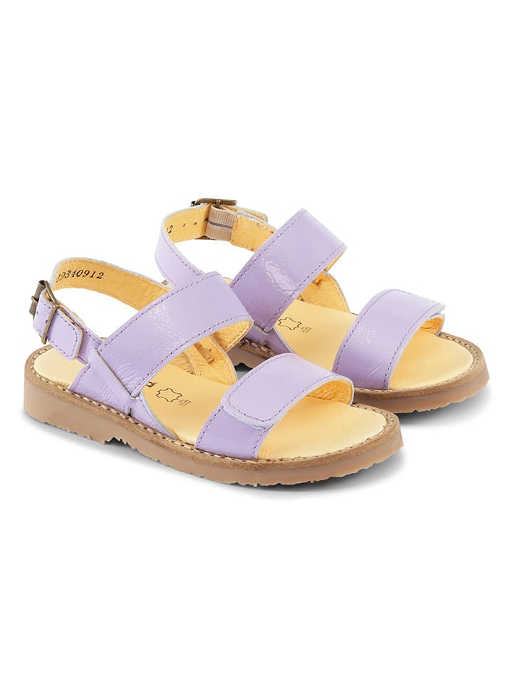 Bundgaard Skórzane sandały "Amalie" w kolorze fioletowym rozmiar: 32