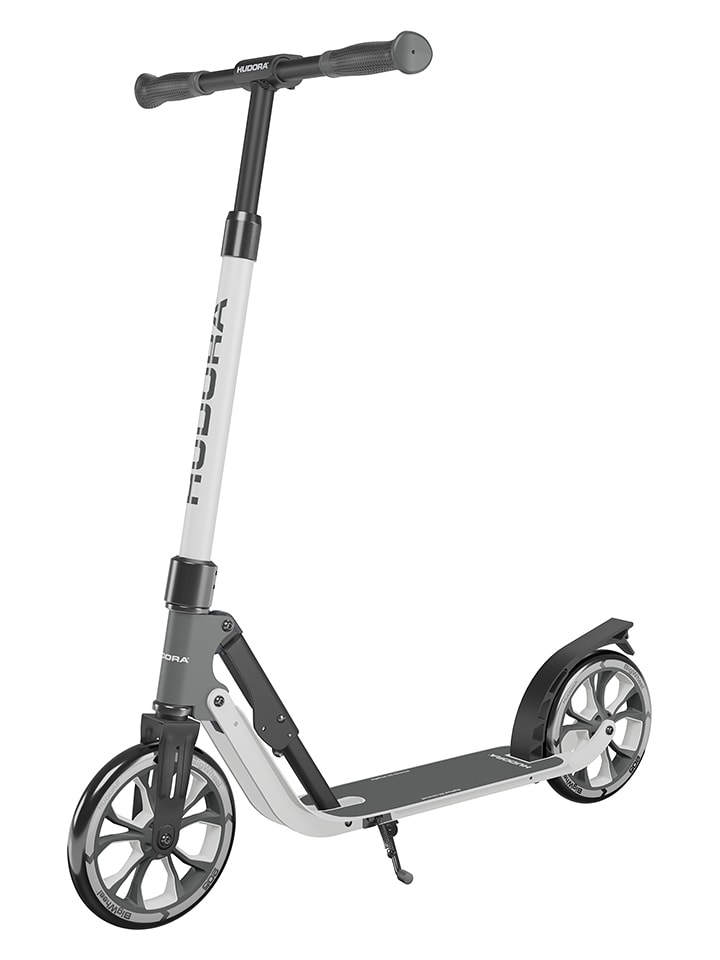 Hudora Hulajnoga "BigWheel® 205" w kolorze srebrno-szarym - 7+ rozmiar: onesize