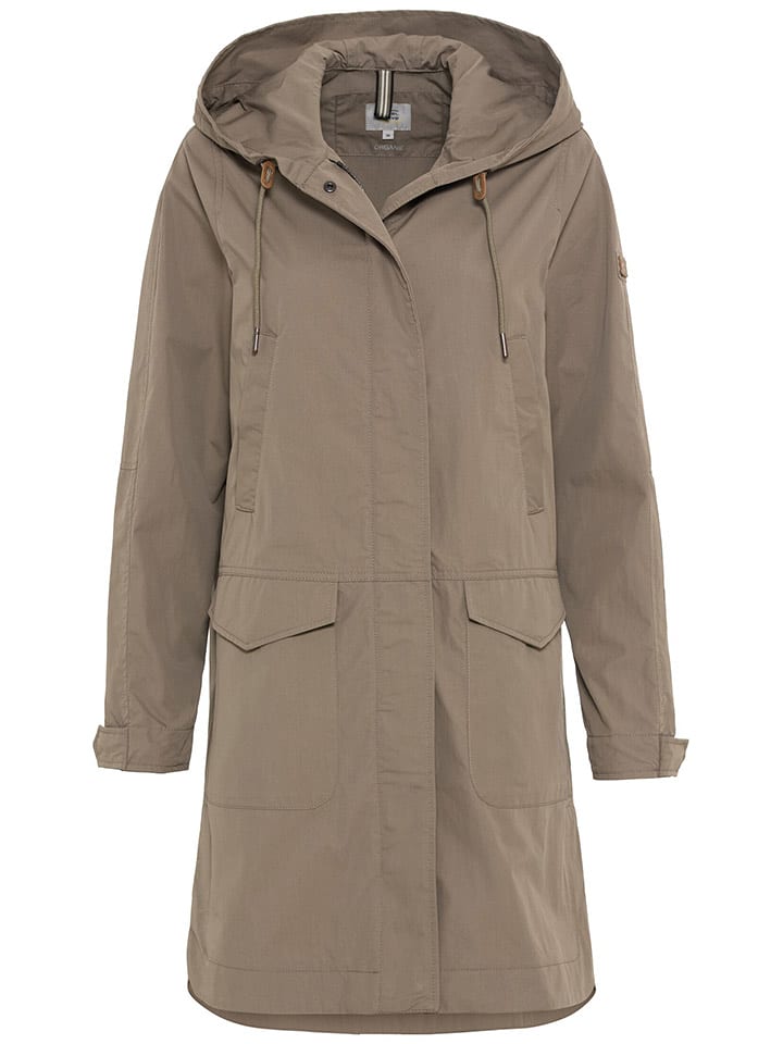 Camel Active Płaszcz przejściowy w kolorze brązowym rozmiar: 44