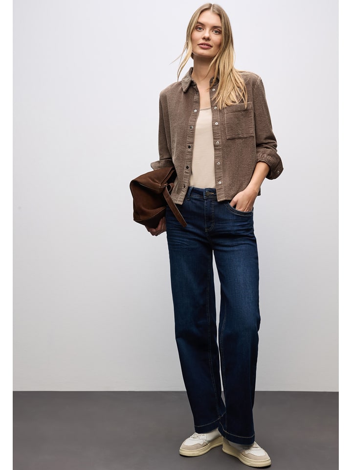 Cecil Koszula sztruksowa w kolorze brązowym rozmiar: 44