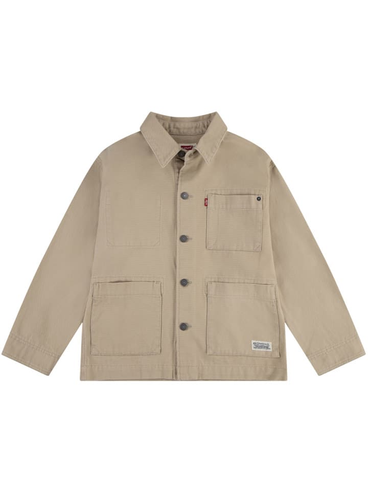 Levi's Kids Koszula dżinsowa w kolorze beżowym rozmiar: 116