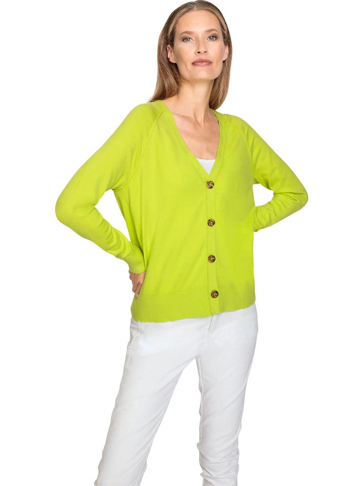 Heine Kardigan w kolorze żółtym rozmiar: 44