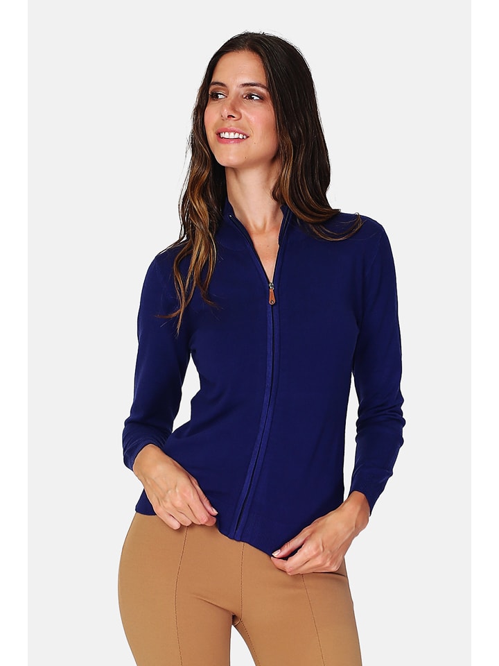 ASSUILI Kardigan w kolorze granatowym rozmiar: 40