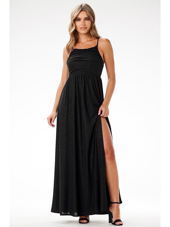 Awama Sukienka w kolorze czarnym rozmiar: S