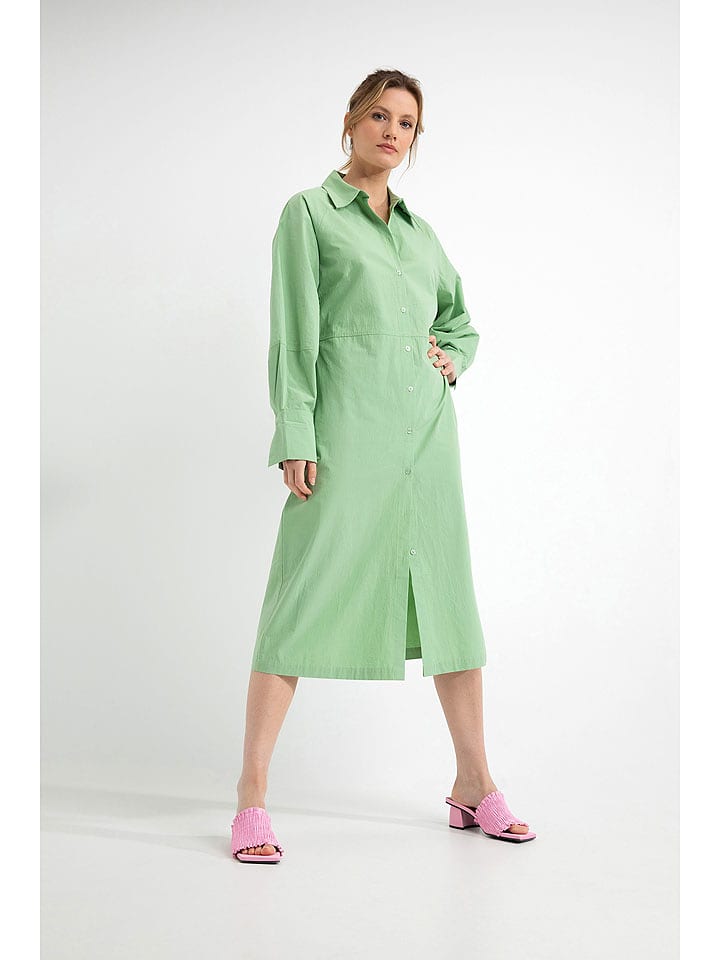 Josephine & Co Sukienka "Dex" w kolorze zielonym rozmiar: 42