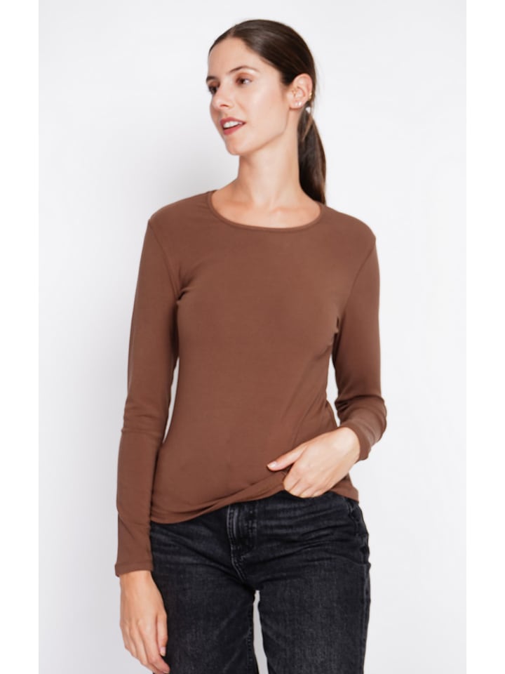 ASSUILI Koszulka w kolorze jasnobrązowym rozmiar: 34