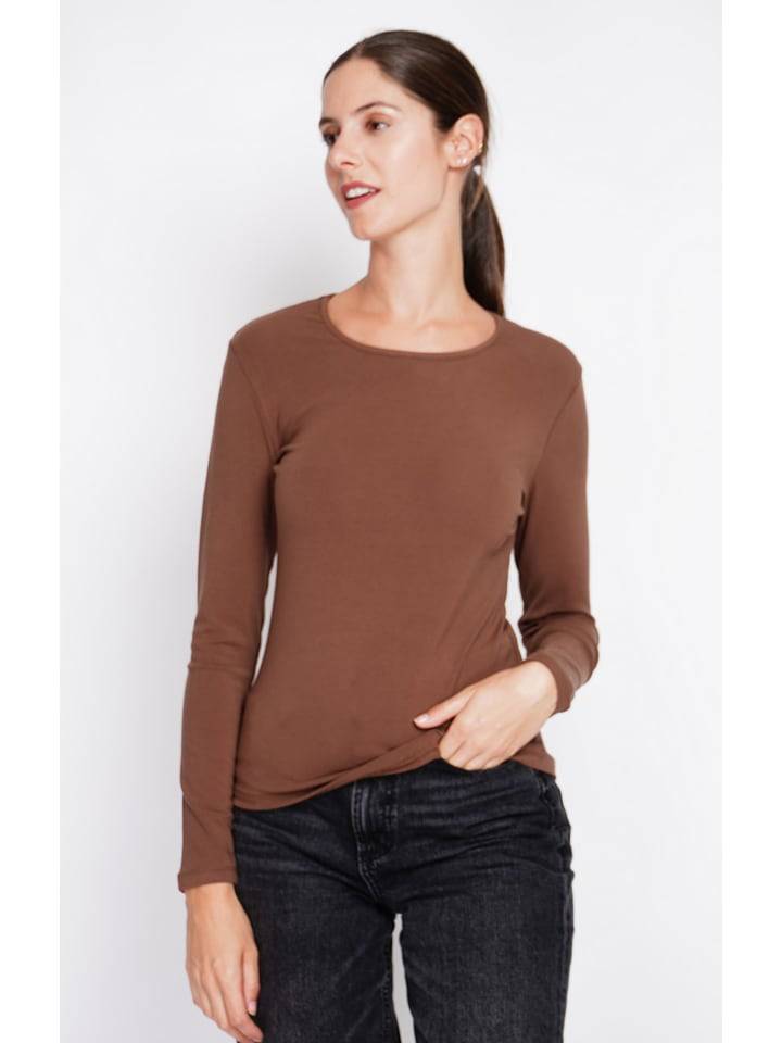 ASSUILI Koszulka w kolorze jasnobrązowym rozmiar: 34