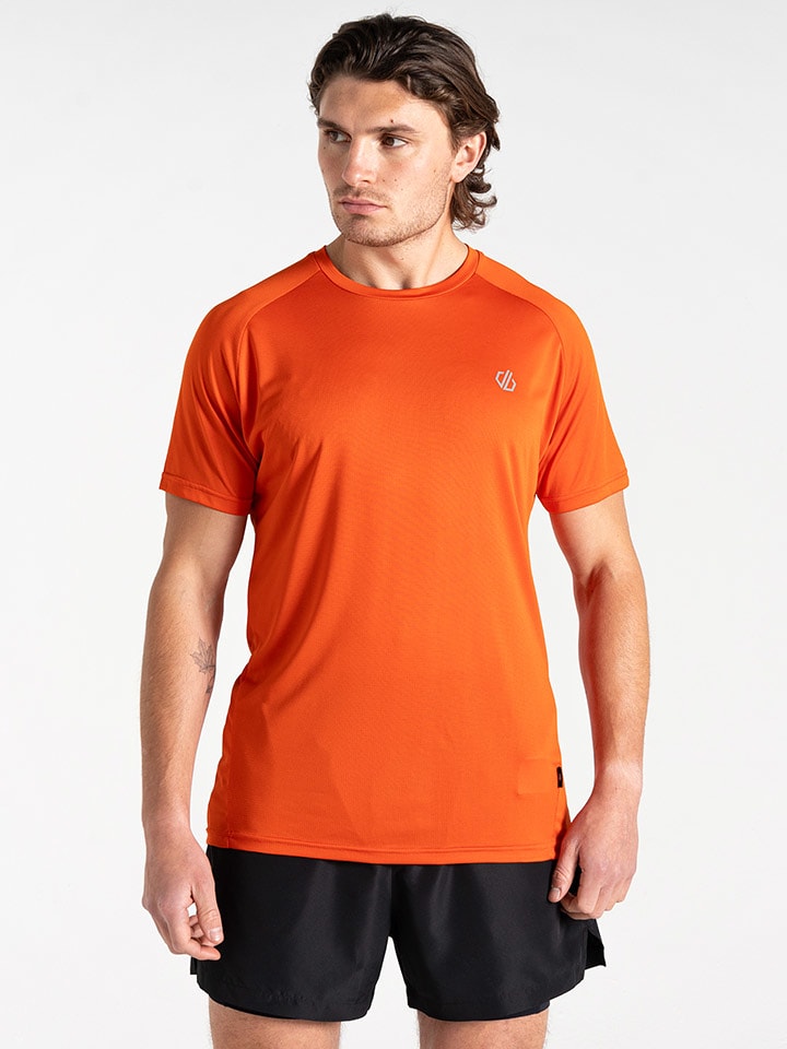 Dare 2b Koszulka sportowa "Accelerate" w kolorze pomarańczowym rozmiar: L