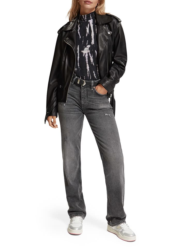 Scotch & Soda Dżinsy - Regular fit - w kolorze antracytowym rozmiar: W29/L32