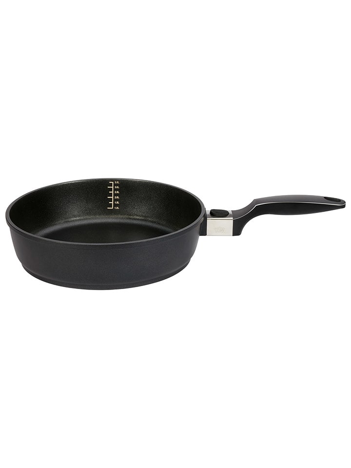 GSW Patelnia "Gourmet Scala" w kolorze czarnym - Ø 24 cm rozmiar: onesize
