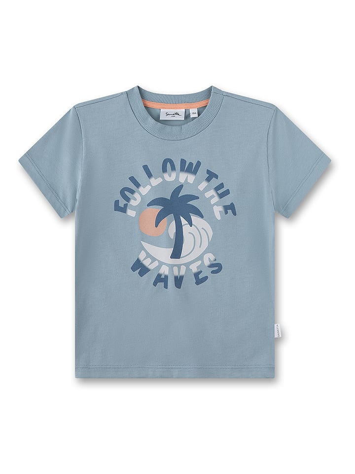 Sanetta Kidswear Koszulka w kolorze niebieskim rozmiar: 98