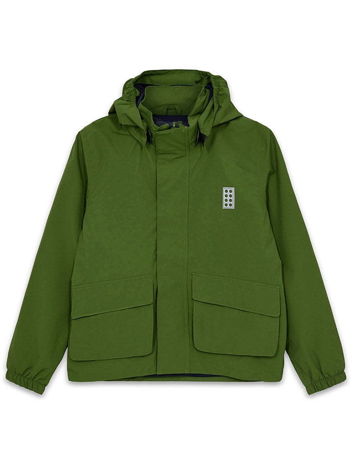 LEGO Kurtka przeciwdeszczowa ''Lwjad 203'' w kolorze zielonym rozmiar: 98