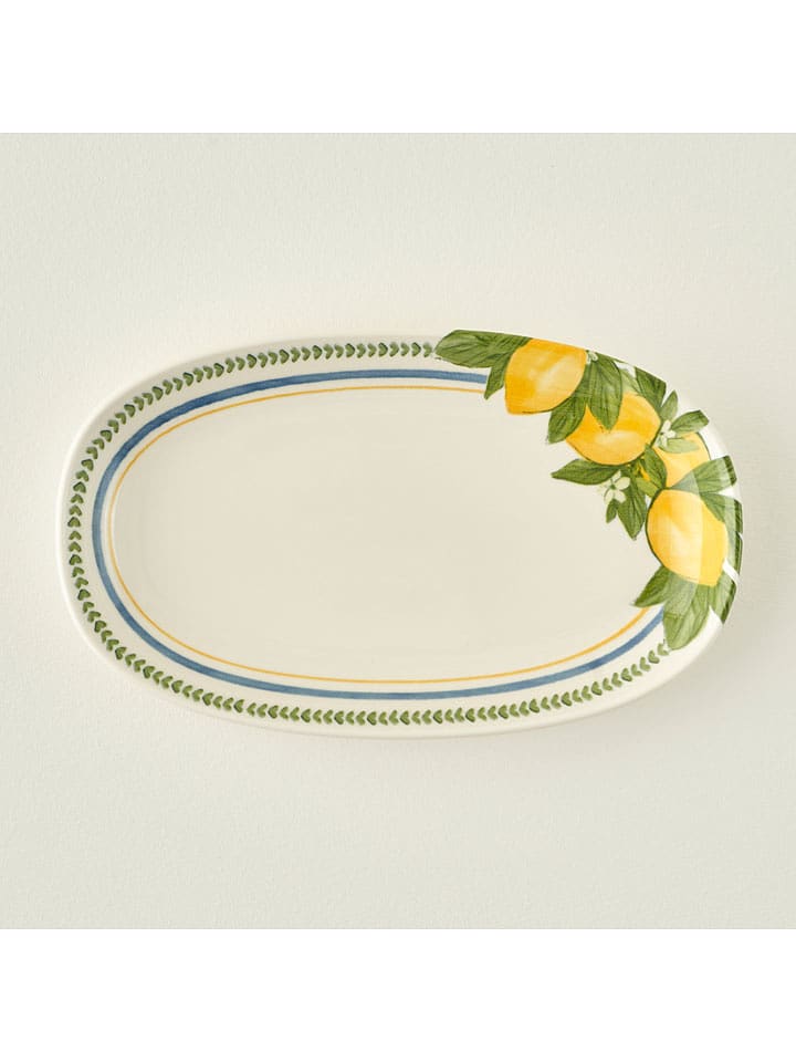 BELLA MAISON Półmisek "Lemoncello" w kolorze biało-żółto-zielonym rozmiar: onesize