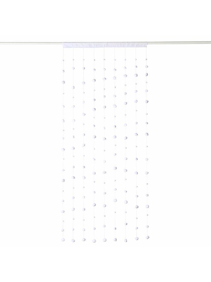 Boltze Zasłona "Snowfall" w kolorze białym - 90 x 200 cm rozmiar: onesize