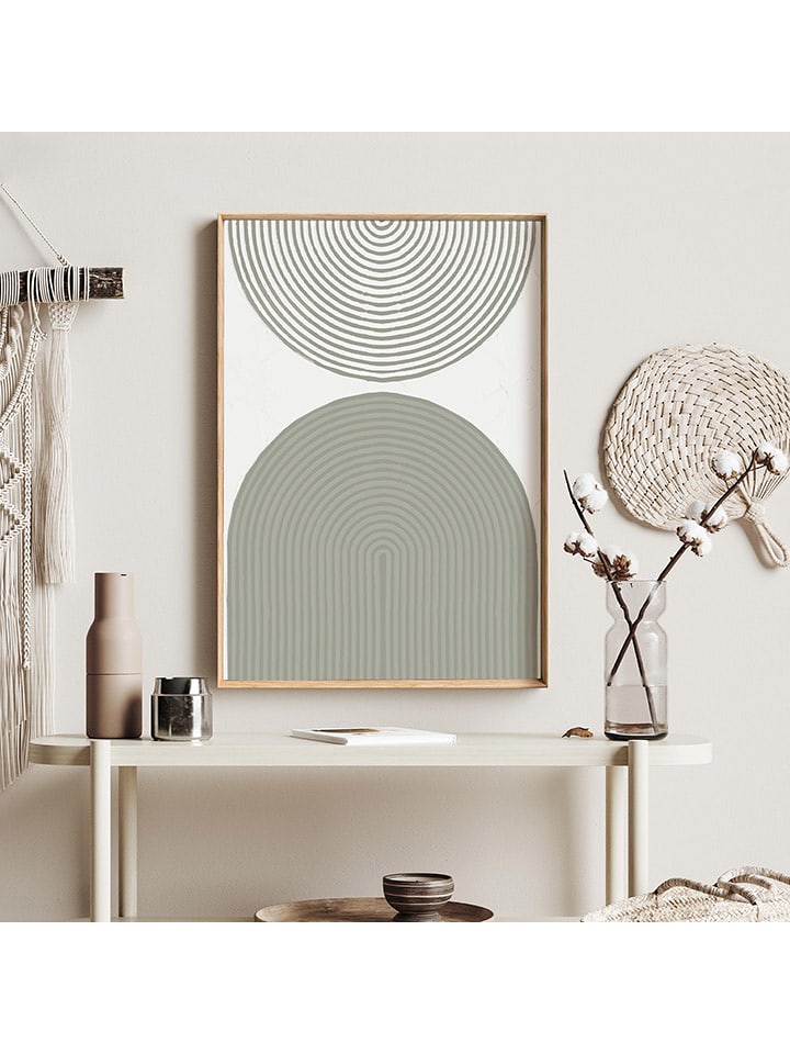 Orangewallz Obraz 3D "Bows" w ramce rozmiar: 50x70 cm