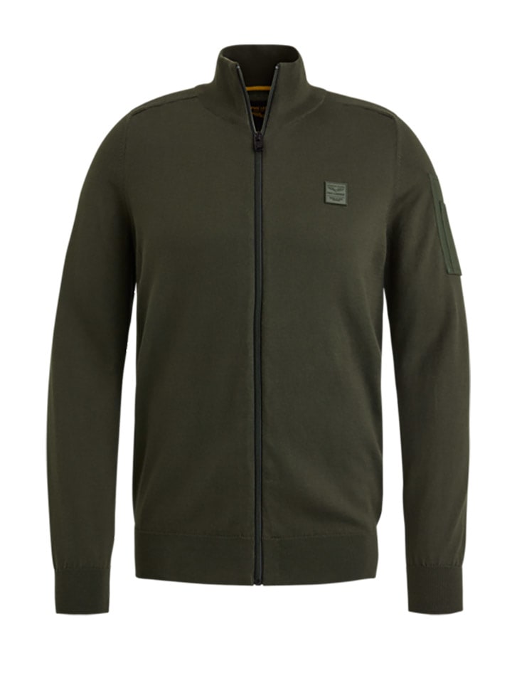 PME Legend Kardigan w kolorze khaki rozmiar: S