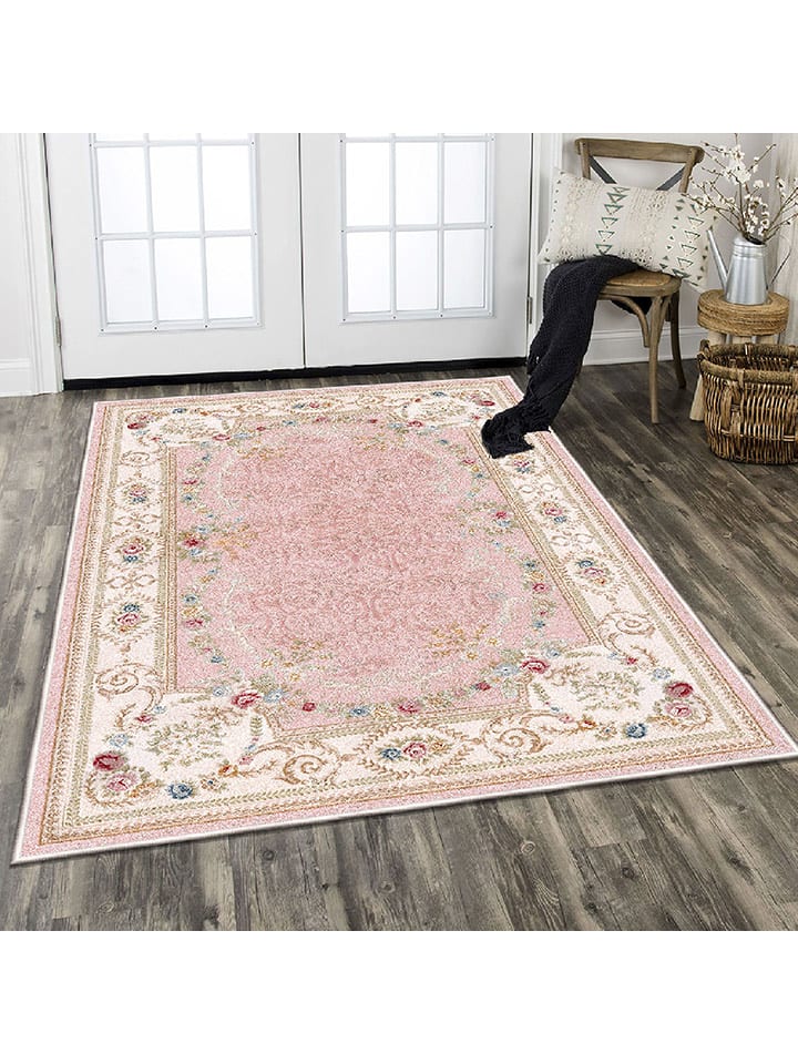 Mioli Dywan w kolorze jasnoróżowym rozmiar: 140x220 cm