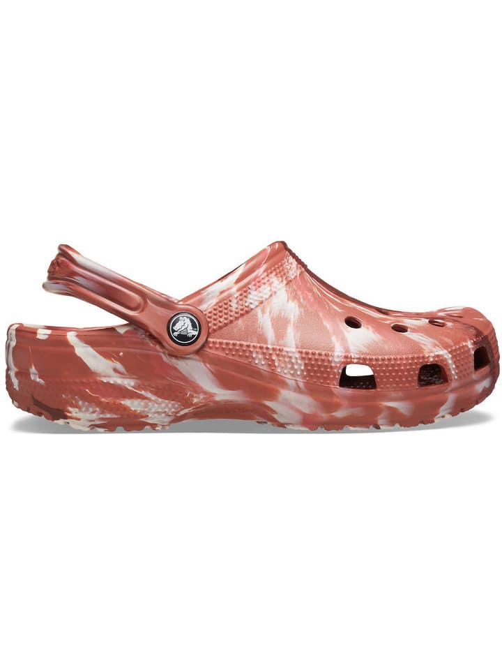 Crocs Chodaki "Marbled" w kolorze jasnobrązowym rozmiar: 48/49
