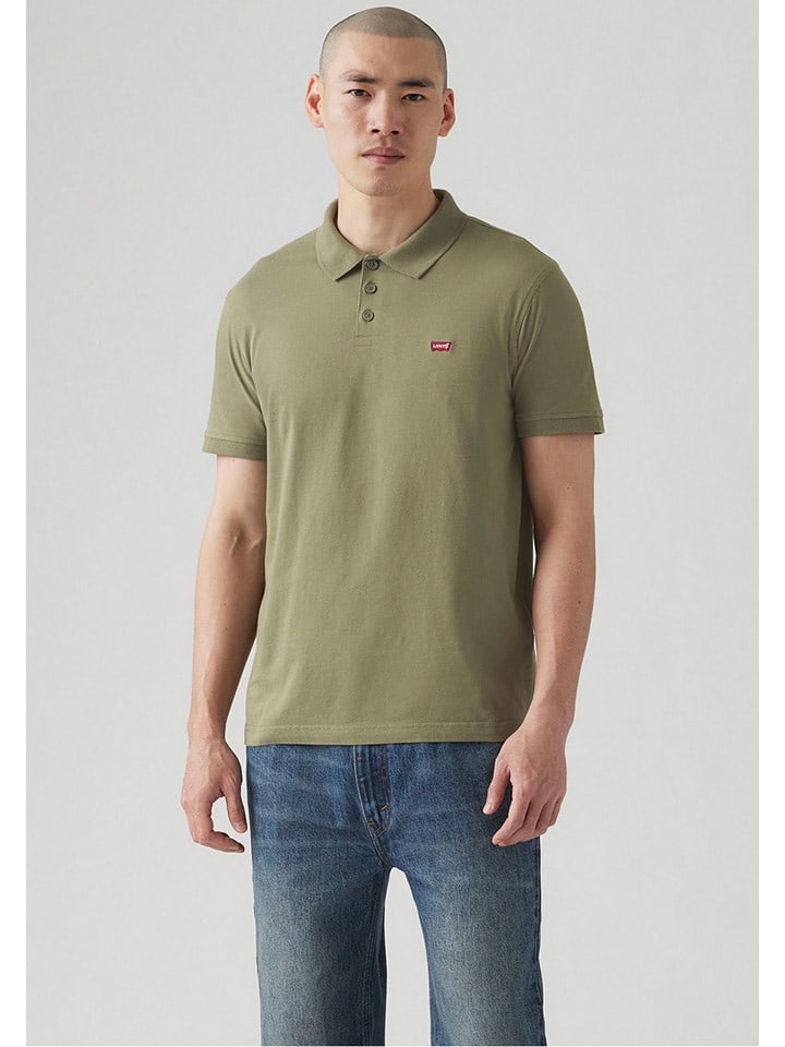 Levi's Koszulka polo w kolorze khaki rozmiar: S