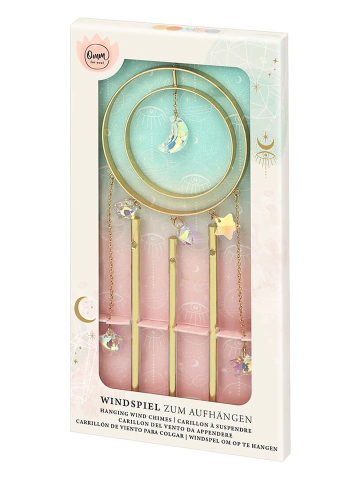 moses. Dzwonki wietrzne "Omm for you" w kolorze złotym ze wzorem rozmiar: onesize