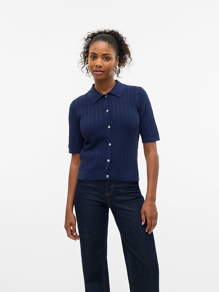 Vero Moda Kardigan w kolorze granatowym rozmiar: M