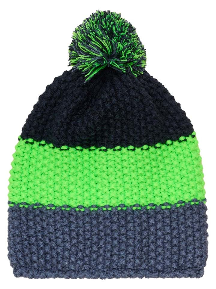 Color Kids Czapka w kolorze granatowo-zielono-niebieskim rozmiar: 54 cm