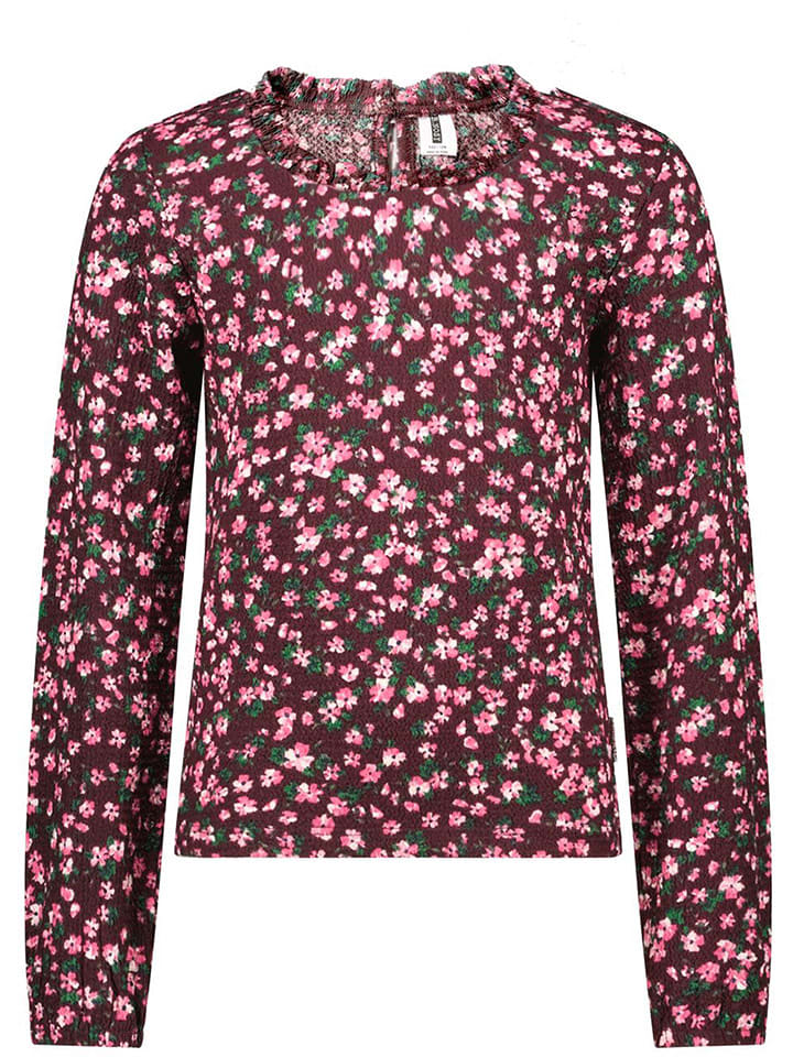 B.Nosy Bluzka w kolorze jasnoróżowo-biało-fioletowym rozmiar: 158/164