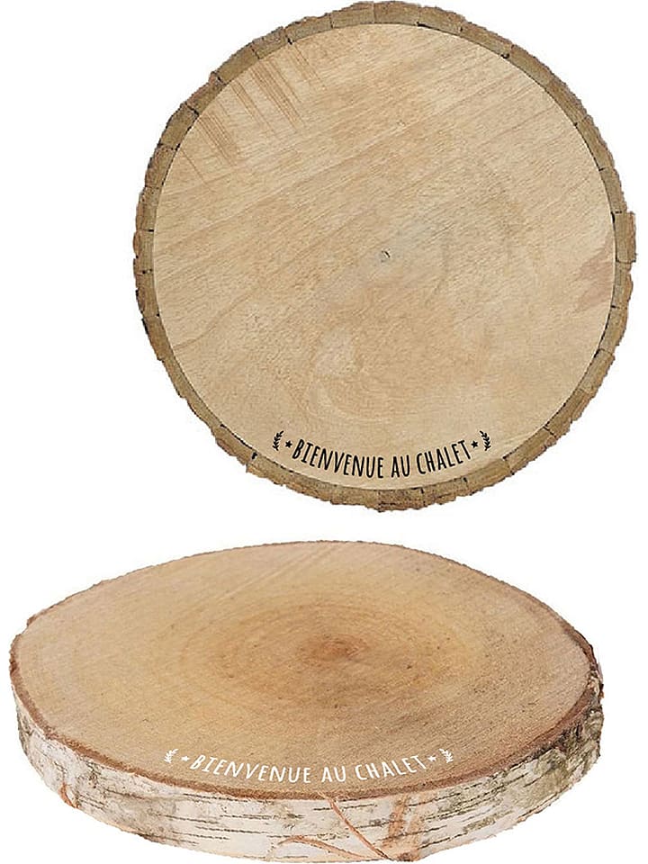 Ethnical Life Podkładka w kolorze brązowym (produkt niespodzianka) - wys.1,5 x Ø 30 cm rozmiar: onesize